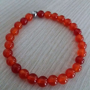 bracelet cornaline